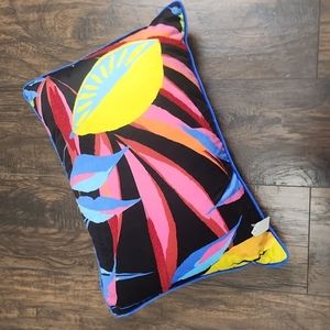 Black pillow Colorful art